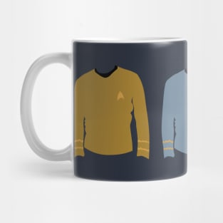 Star Trek Shirt Colours Mug